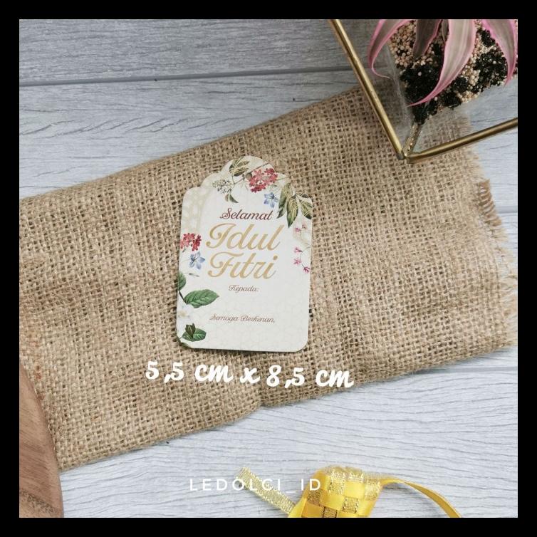 

HANGTAG HANG TAG LEBARAN IDUL FITRI HAMPERS DUS BOX PER PCS TERMURAH