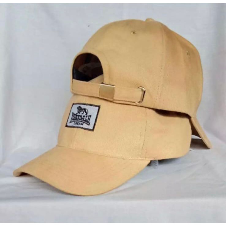 Topi Bordir Lonsdale Bahan Jeans Rappel Topi Baseball Lonsdale Pria Wanita Kekinian Topi Distro Orig