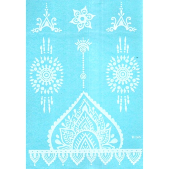 HENNA INSTAN / HENA TATTO PENGANTIN / FREE GLITER-A17