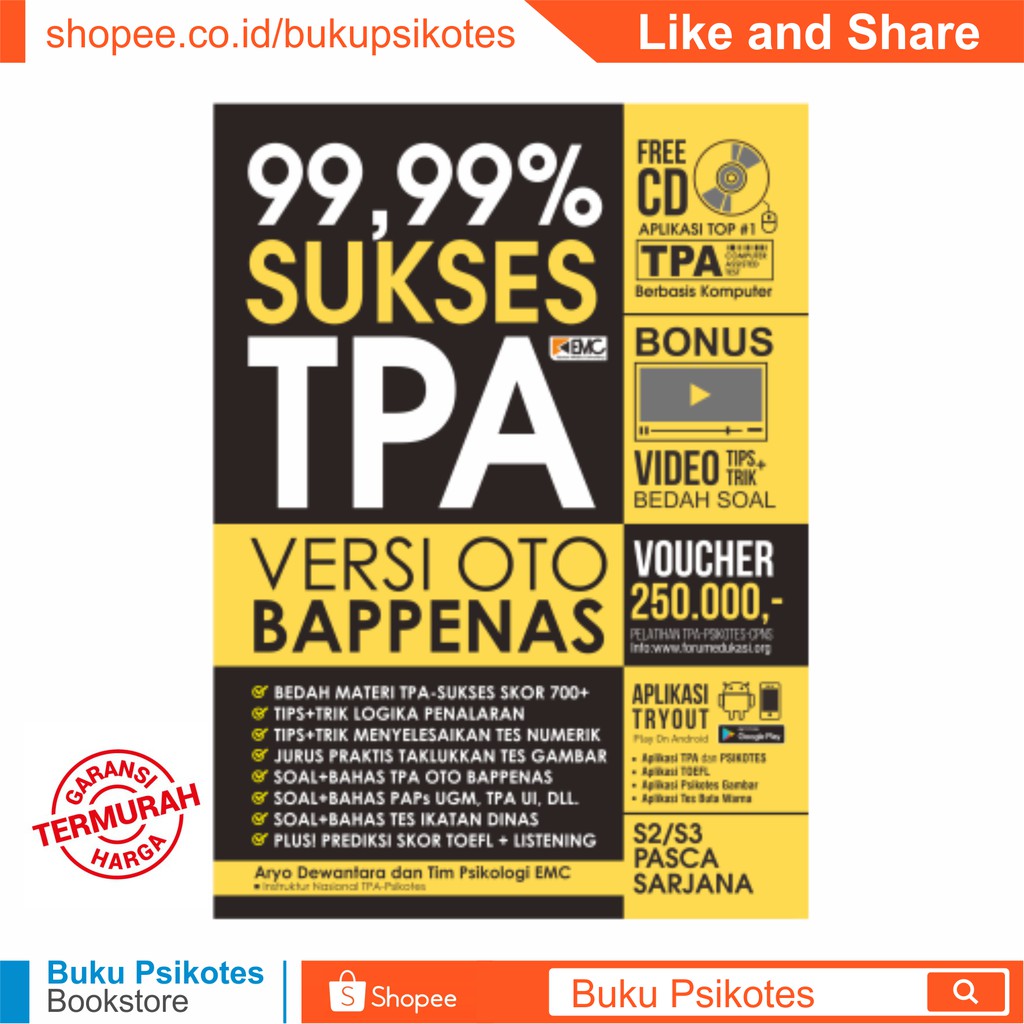 Buku Tes Psikotes Ui Psikotes Untuk Kamu