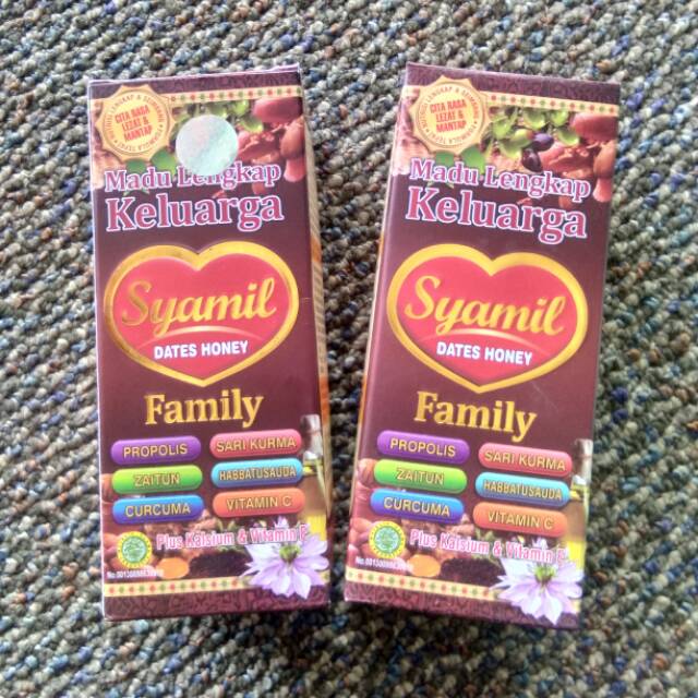 

Madu syamil family & buah hati