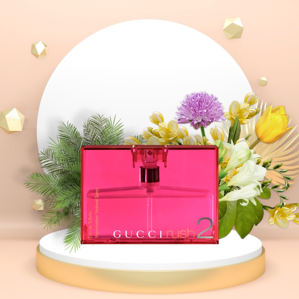 Goocii Rush 2 by BILLIONAIRE 50 ml | Eau de Perfume | Parfum Inspired Wanita Tahan Lama