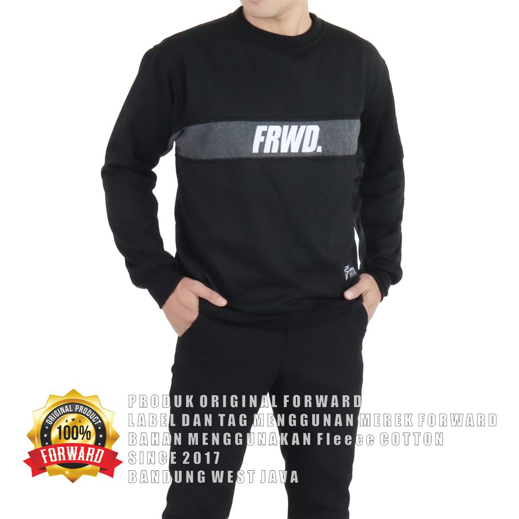 Jaket Sweater Hoodie Pria Polos Forward