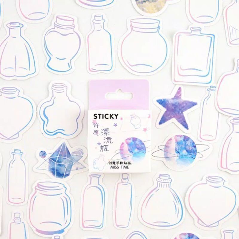 

GAEKOPEDIA || DECO STIKER KAWAI RAINBOW BOTTLE JAR MURAH SCRAPBOOK JOURNAL DIY MALANG DIY SCRAPBOOK