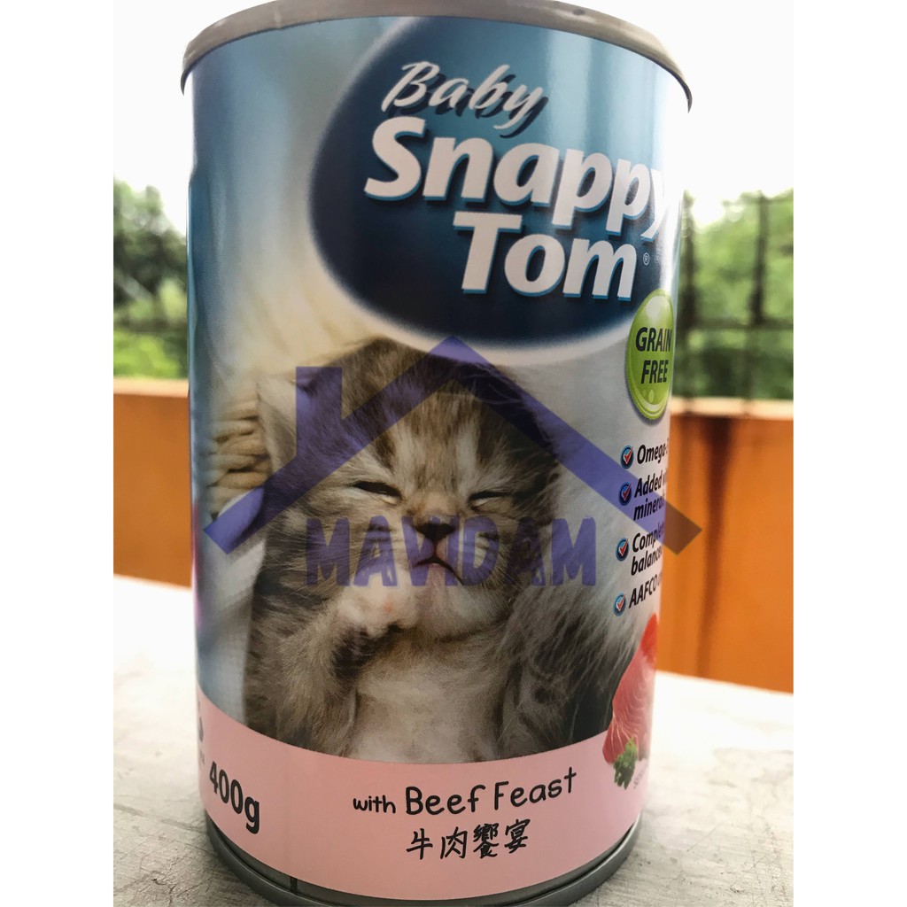 Baby Snappy Tom 400 gram - Beef Feast
