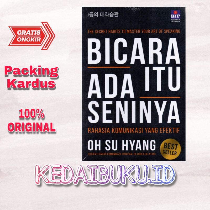 BUKU BICARA ITU ADA SENINYA ORIGINAL