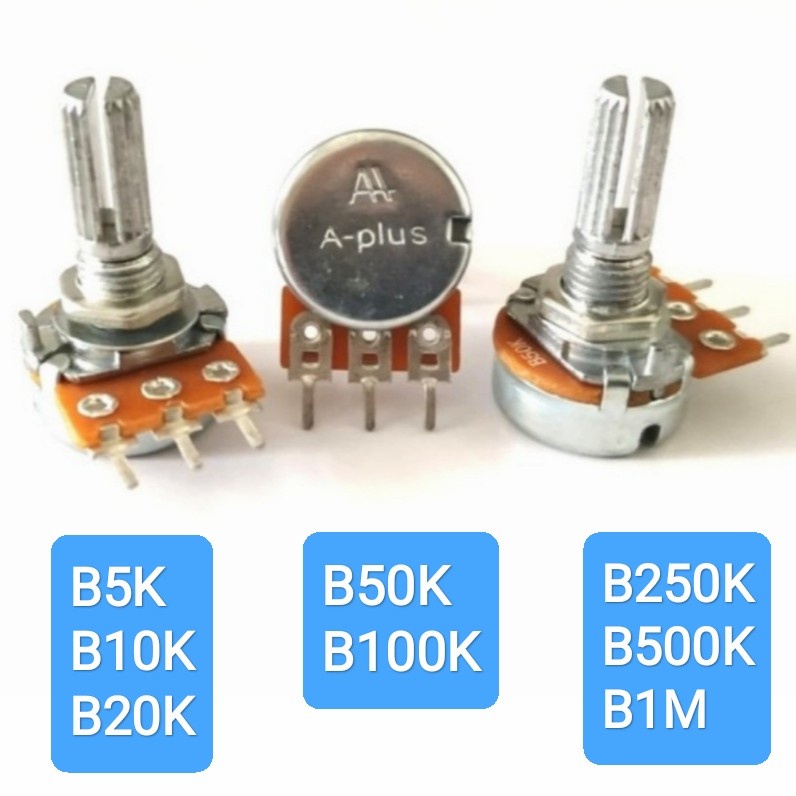 POTENSIO MONO APLUS / POTENSIOMETER MONO / POTENSIO LINEAR MONO A-PLUS