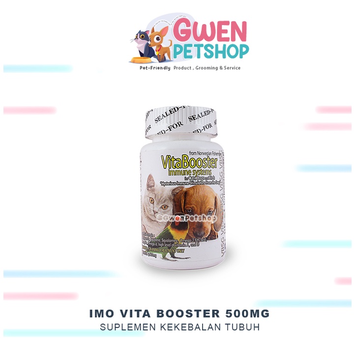 IM ORGANIK VITABOOSTER - 90 SOFTGEL ~~ MULTIVITAMIN UNTUK KUCING ANJING