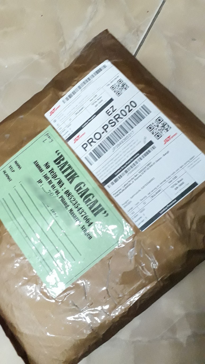 Set Sarung Am Kemeja Koko Batik Solo Lapis Puring Dalam Tumpal Blok Navi