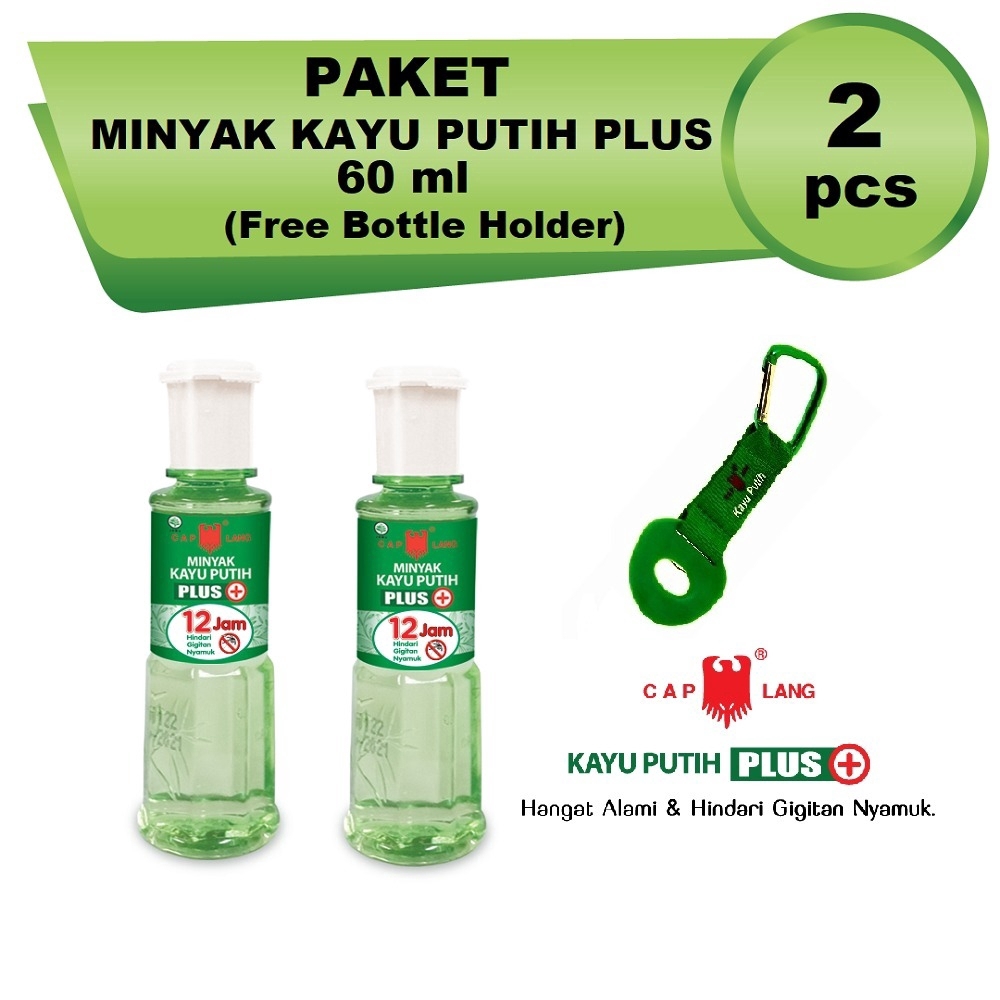 

Paket Minyak Kayu Putih Plus 60ml Free Bottle Holder