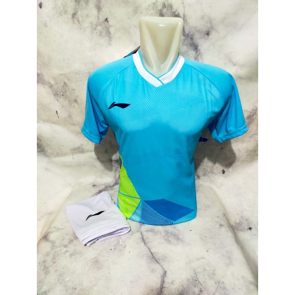 BAJU BADMINTON DEWASA SETELAN BADMINTO L156 JERSEY BULUTANGKIS