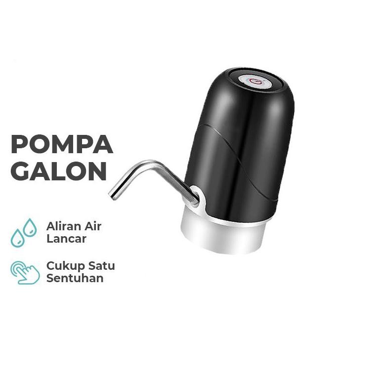 IKILOSHOP Recharge led automatic water dispenser pompa galon elektrik