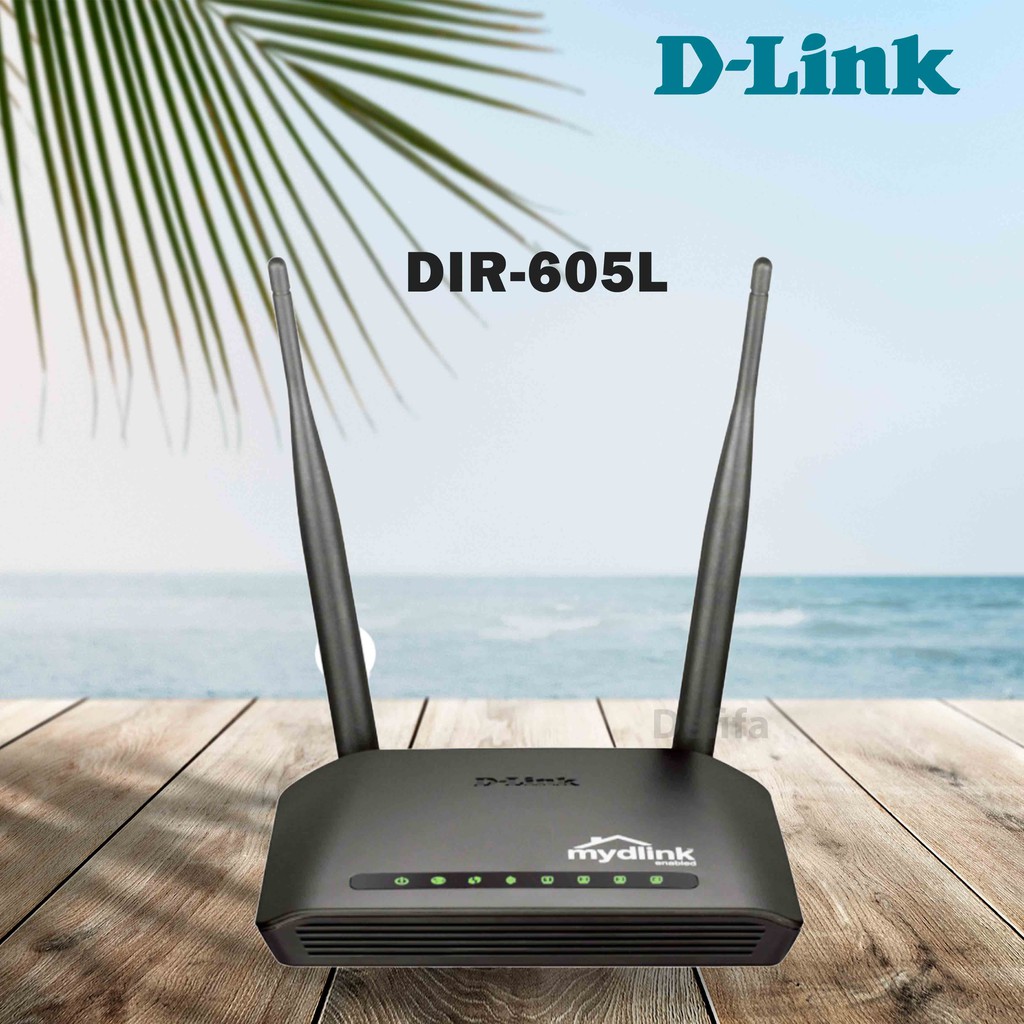 Wireless Home Cloud Router Wifi D-Link DIR-605L MyDlink Baru Fulset