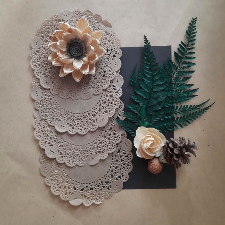 

Paper Doilies Brown Doiley Doileys 10 Pcs