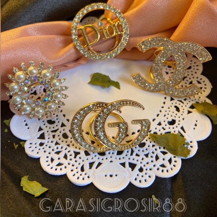 (SERI 1) RING/BROS HIJAB FASHION WANITA BROS CINCIN SYAL AKSESORIS HIJAB GARASIGROSIR88