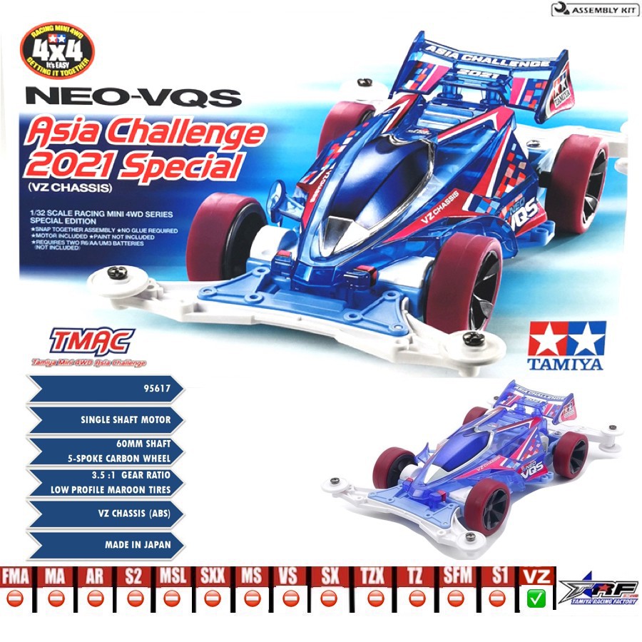 TAMIYA 95617 NEO VQS ASIA CHALLENGE 2021