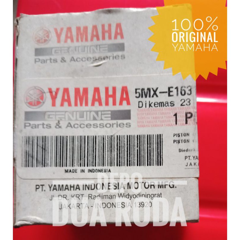CUCI GUDANG  PISTON OS STD MIO (ORIGINAL) // 5MX-E1631-00
