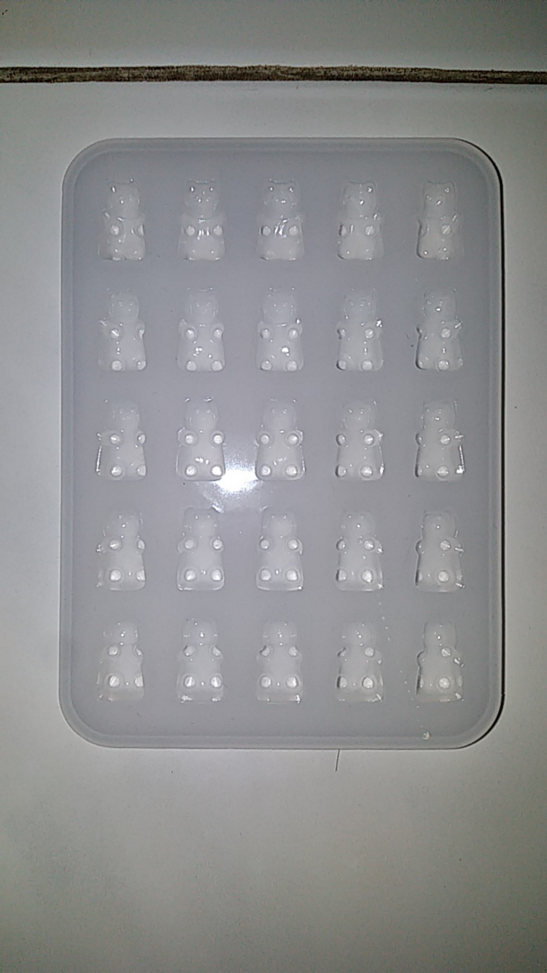 Cetakan Kristal Epoxy Resin Bentuk Beruang Bahan Silikon Untuk Liontin Dan Permen