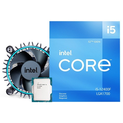 INTEL Core i5 12400F 6 Core 12 Threads Alder Lake LGA1700