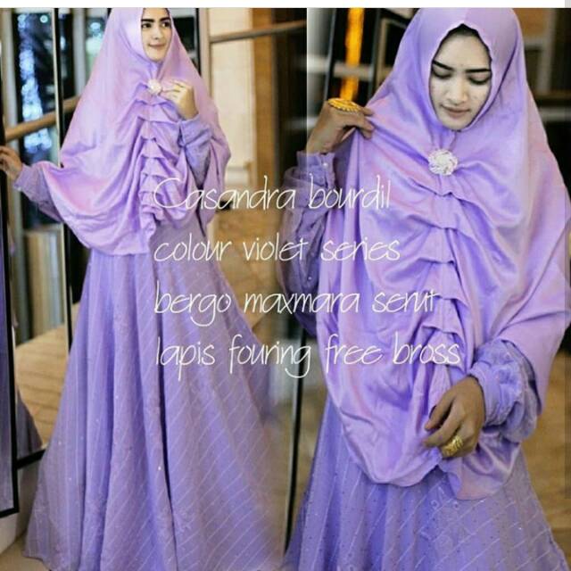 Gamis syari casandra