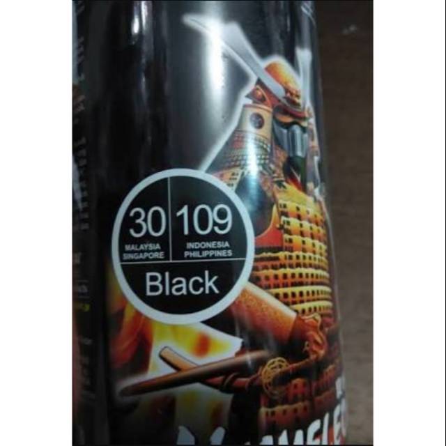 

Pilox Samurai paint / black / 109