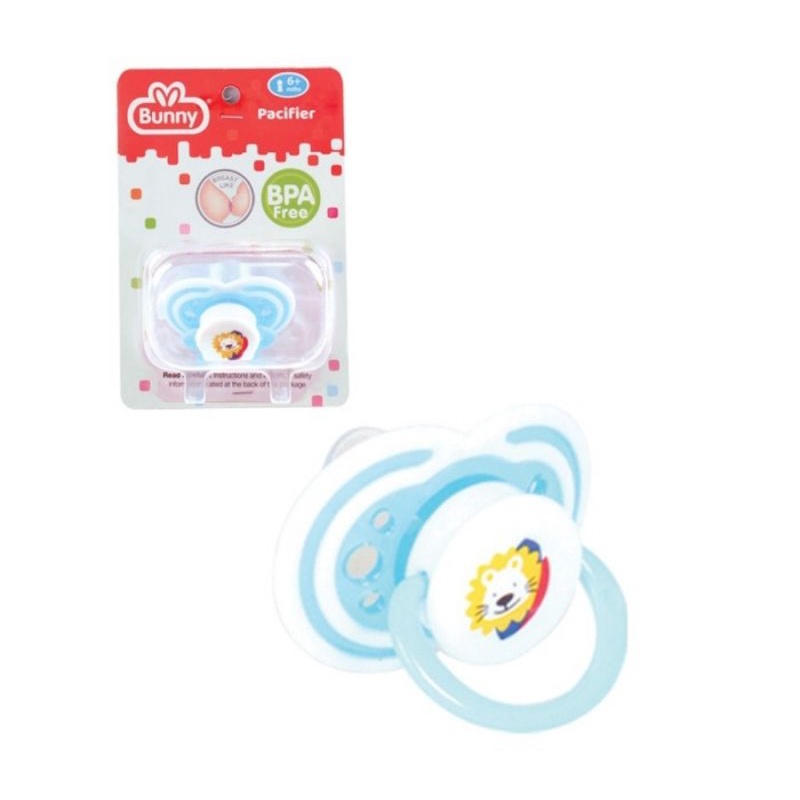 LustyBunny Pacifier Silicone Clear Lion Empeng Silikon DP-2004