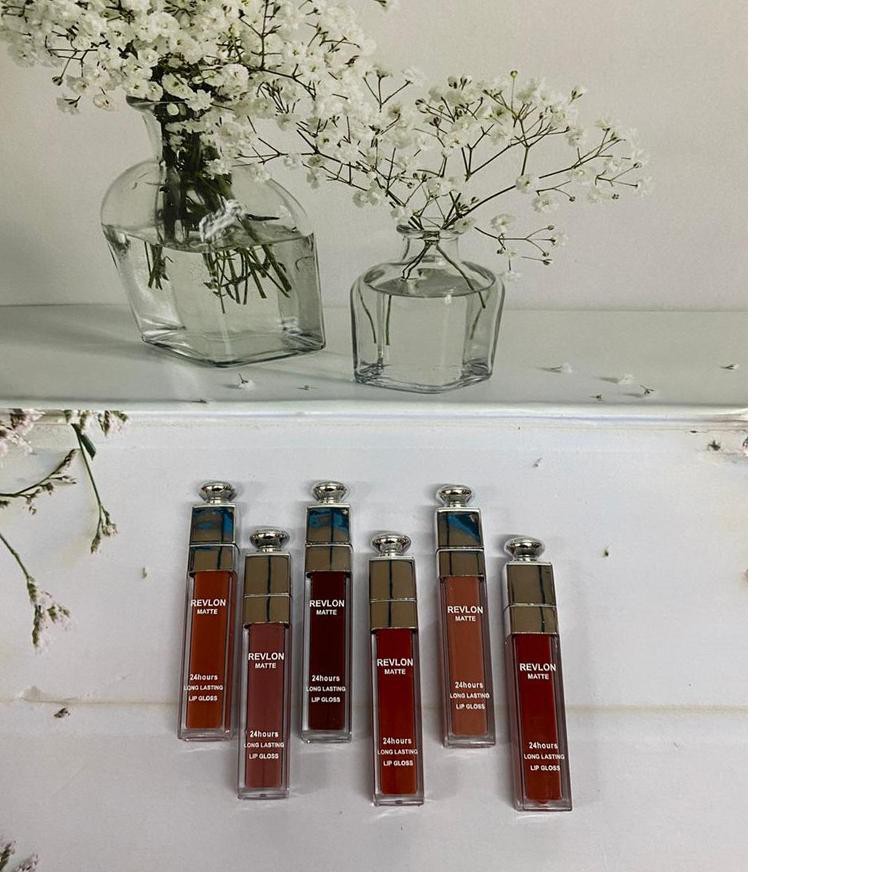 ☁ (LUSINAN)LIPGLOSS REVLON MATTE COLORS PENTOL / Lipstik cair REVLON 3D matte Lipgloss ♠