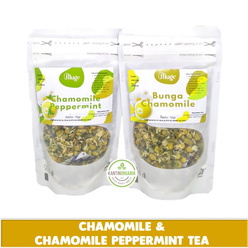 

Mugo - Bunga Chamomile Kering - Bunga Chamomile Peppermint Kering