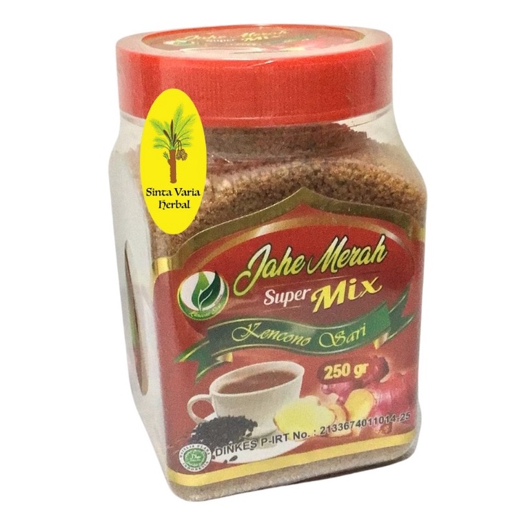 

Jahe Merah Super Mix Kenconosari 250gr,jahe bubuk,bubuk jahe merah
