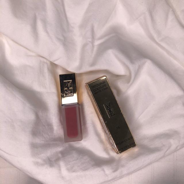 preloved ysl tatouage couture 16 nude emblem