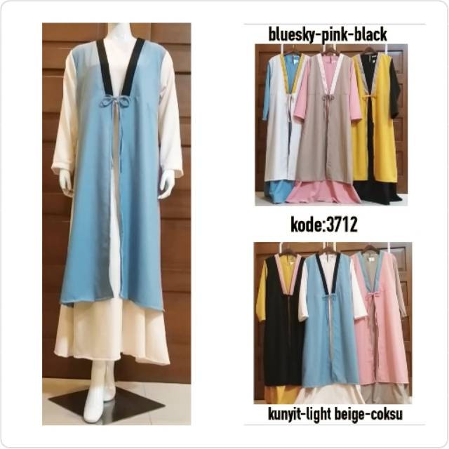 Dijual Gamis muteki best seller Berkualitas