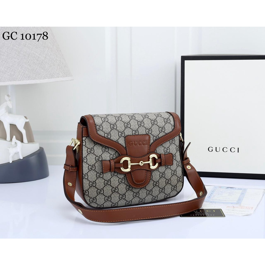 G  Horsebit Crossbody 8150 (FreeDustBag+BubbleWrap+NoSeri)