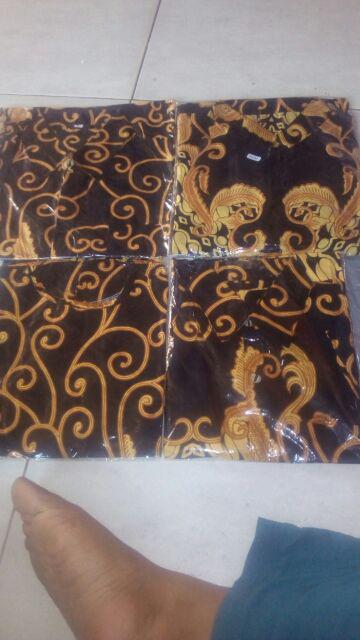 Batik Couple Keluarga Sania Ruffle Ori Ndoro Jowi Dnt Ulir Kuning