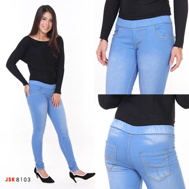 Celana Panjang Leging Jeans Wanita