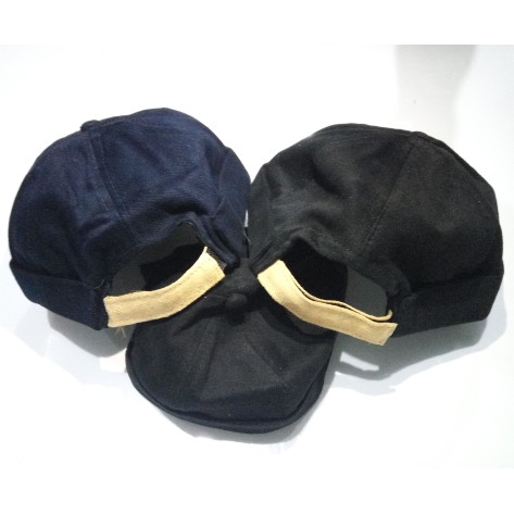 PECI BEANIE | KOPIAH BEANIE TALI KULIT | MIKI HAT CAP HIJRAH