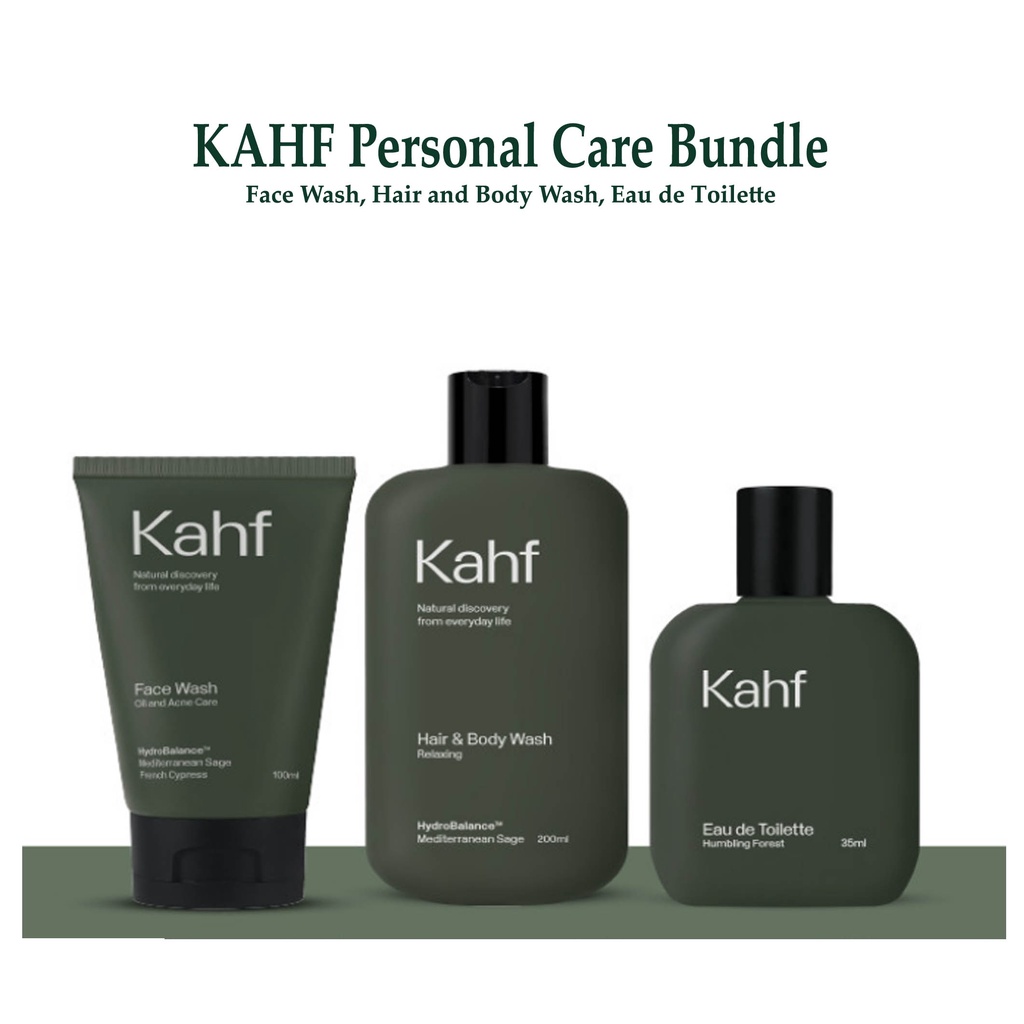 KAHF Paket Bundle Perawatan Pria