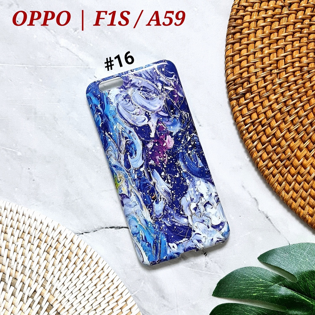 CASE 5G / 5S  V15  A59 / F1S  F11 PRO  S10  S10 PLUS  M10  M20  NOTE 9 - PAINTING GLITER Soft Marble