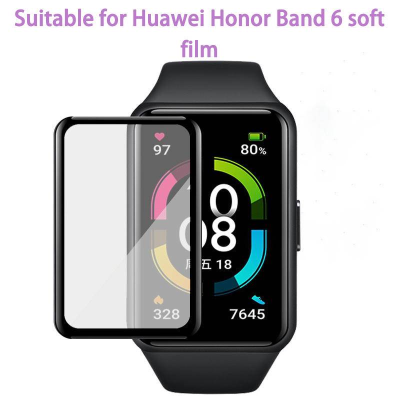 1pc Film Pelindung Layar SmartWatch Huawei Honor Band 6 7 Pro