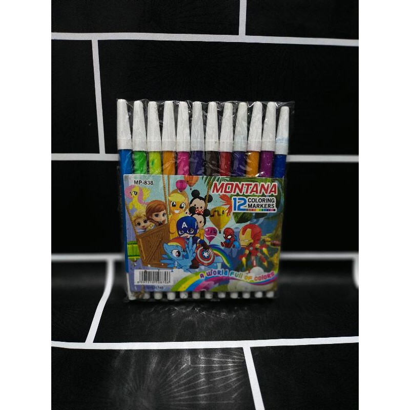 

spidol warna montana 12pcs