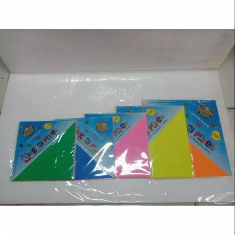 

Kertas Origami Guppy 2 Sisi Uk 14 S/D 20