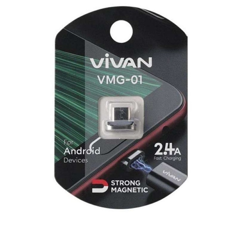 Vivan VMG-01 Konektor Micro USB Magnetic Cable /Connector Kabel Magnet