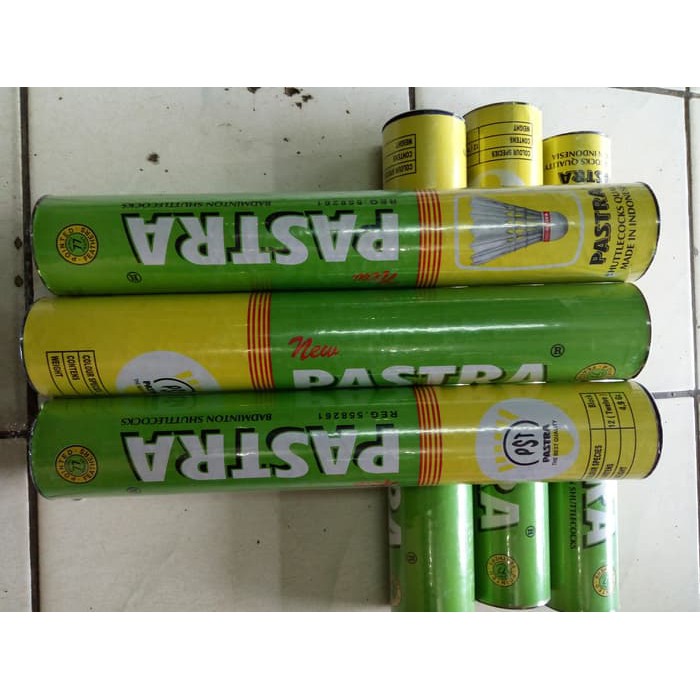 Shuttlecock / kok badminton pastra hijau