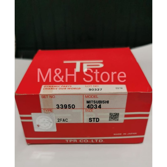 Ring piston mitsubishi canter ps125 TP japan