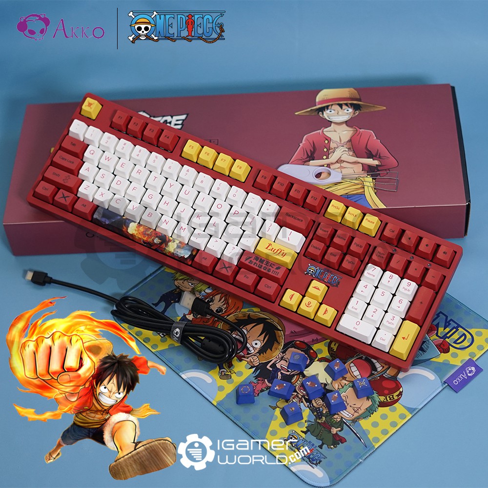 Akko One Piece – Luffy 3108 V2 Gaming Keyboard