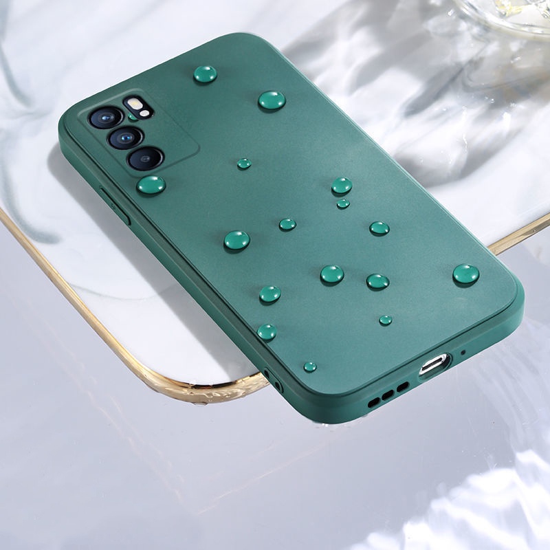 Soft Case Silikon Warna Permen Untuk OPPO Reno 6Z 6 Pro 5 A16 A74 A54 4G 5G