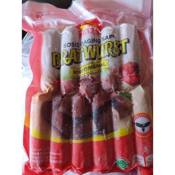 

bratwurst daging sosis sapi mini
