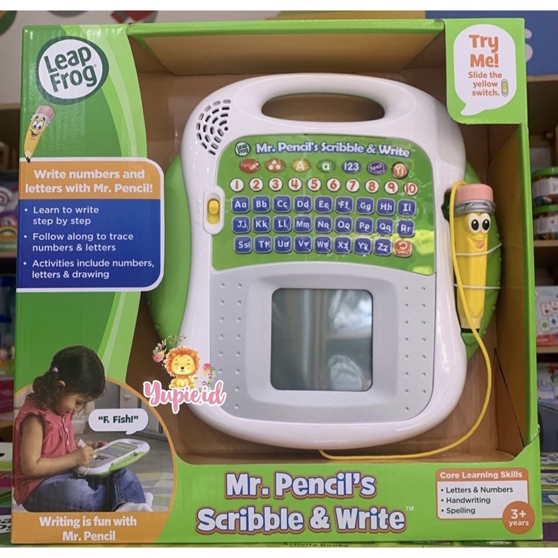 leapfrog mr pensils scribble & write