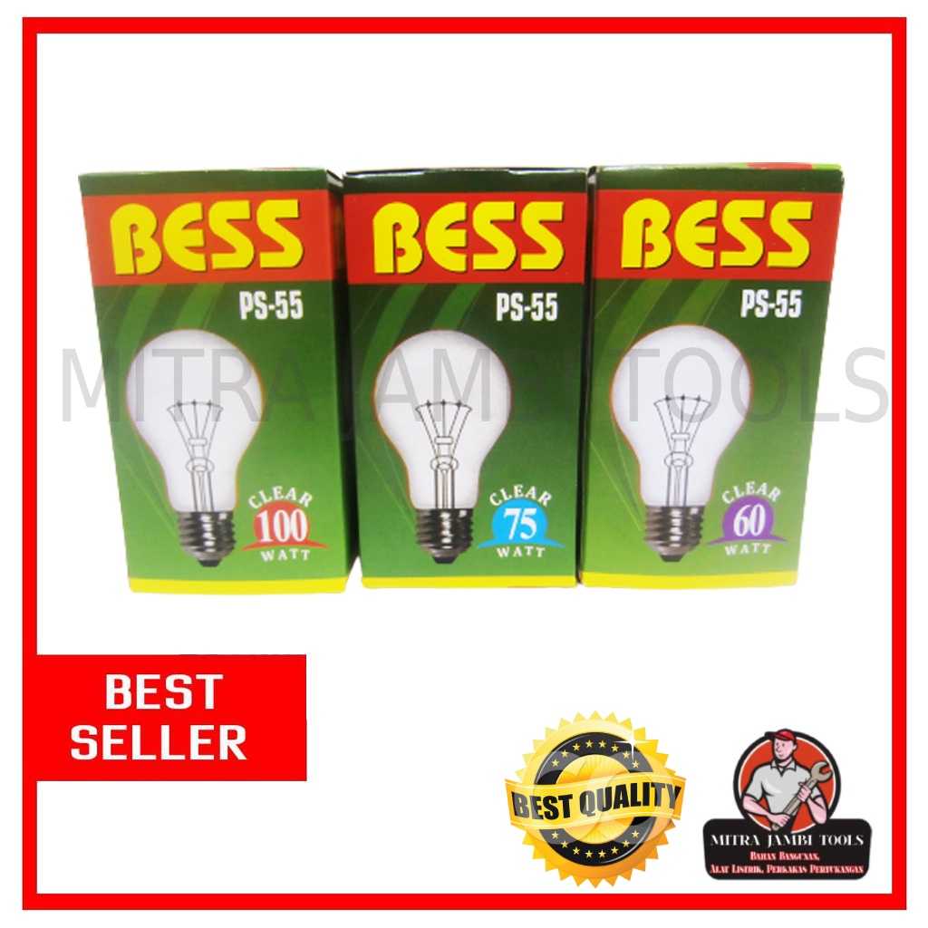 LAMPU PIJAR BESS 60 , 75 , 100 WATT