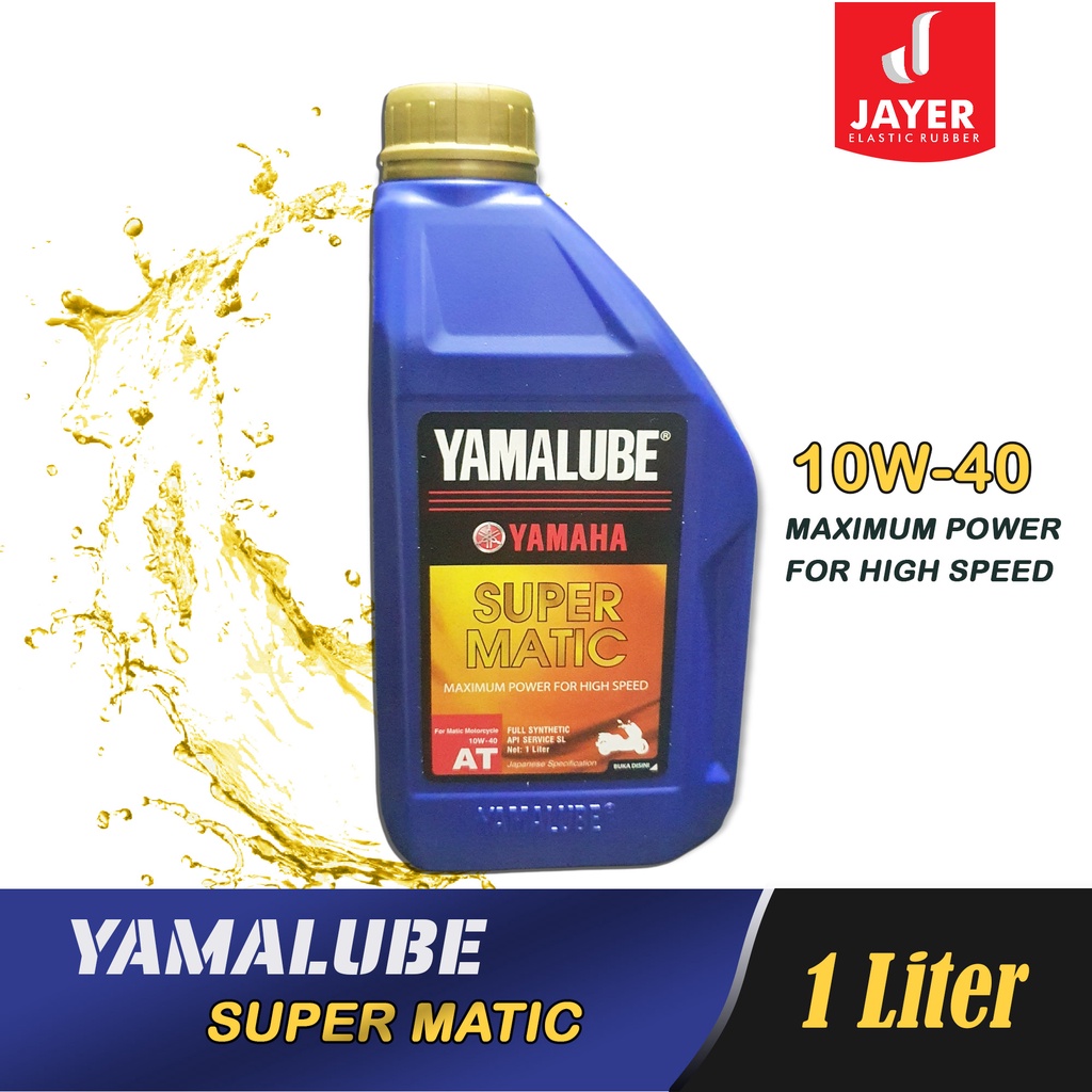 OLI YAMALUBE SUPER MATIC 1L / Oli Motor  metik Yamaha Berstandart SNI