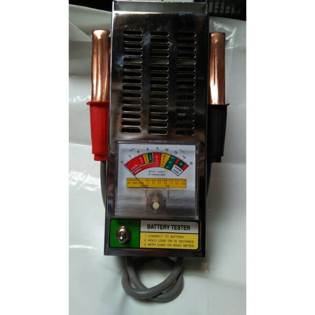 Tester aki / battery tester Professional analog / tester accu 100A, 6V - 12V (second)